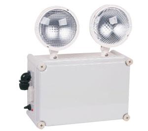 Value + Economy Grade Emergency Unit, 6V 12W, No Remote, White Housing, 5.4 Tungsten Lamps