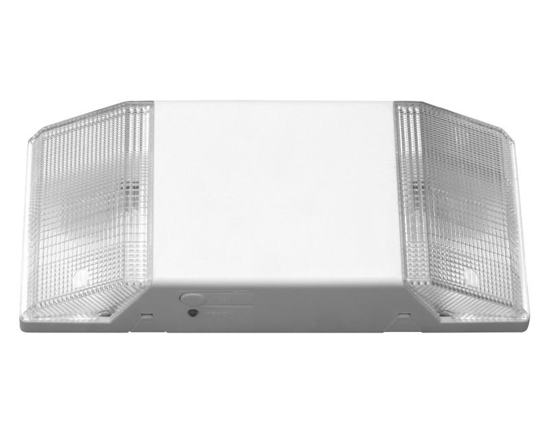 Value+ Thermoplastic Emergency Unit, 6V 12W, No Remote, White Housing, 5.4W Tungsten Lamps