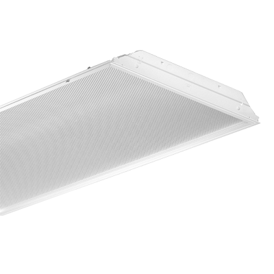 FLU, 32W, 120V, T8, .125” Cl. Acr. Lens, 2lt 1x4 Prem. Grid Troffer
