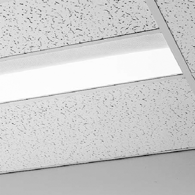 FLU, 32W, 120-277V, T8, 1lt 1x4 Recessed Wall Washer