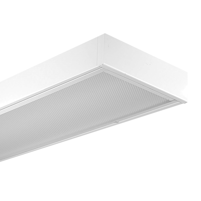 FLU, 32W, 120-277V, T8, .125” Cl. Acr. Lens, 2lt 1x4 Surface Module