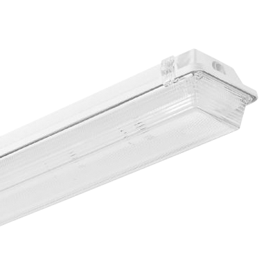 FLU, 32W, 120-277V, T8, Prismatic Lens, 1lt Mini Sealtight