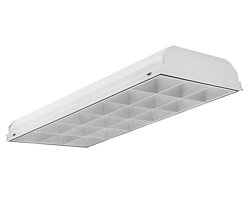 2x4, 2 Lamp F32T8, 12 Cell, Full Specular Low Iridescence Louver