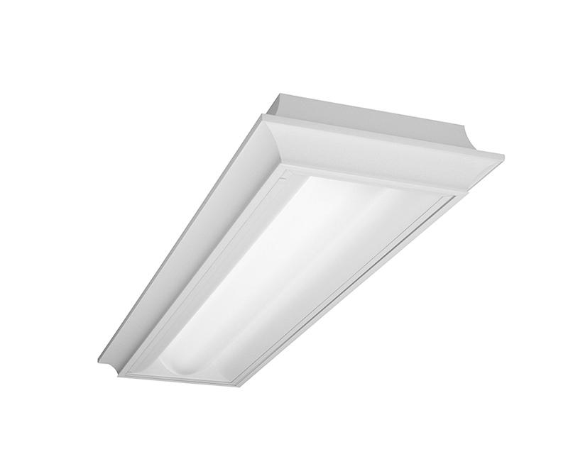 1x4, 2 Lamp F28T5, Surface Mount, Wide Distribution, Diffuse