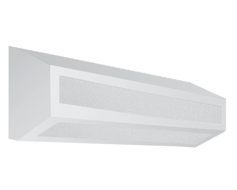 3 Lamp F32T8, 14 ga. Max. Security, ES: 250 Clear Polycarbonate, LS: 125 Prismatic Acrylic