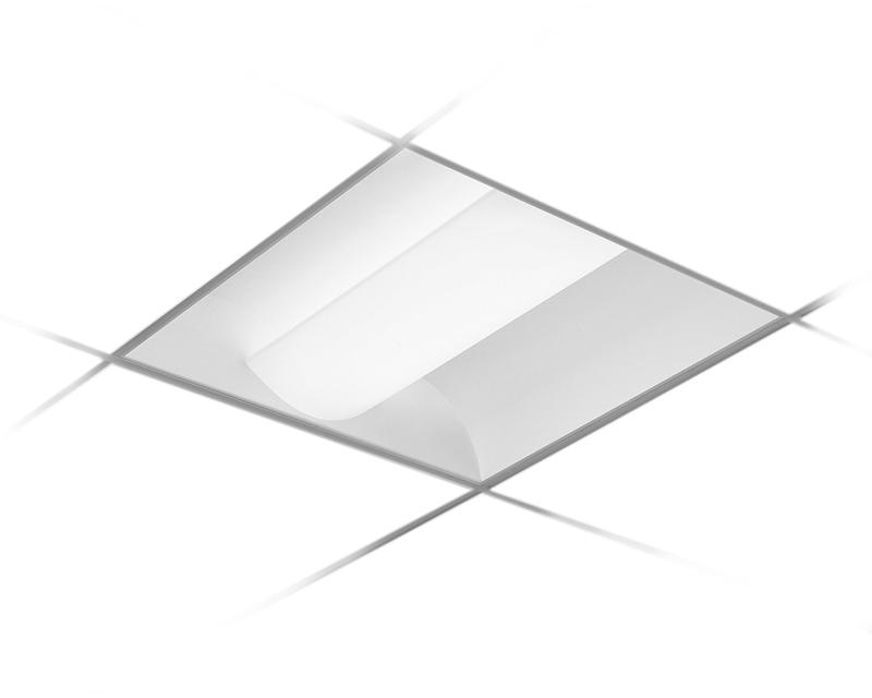 2x2, 3 Lamp CF55, White Opal Acrylic Diffuser