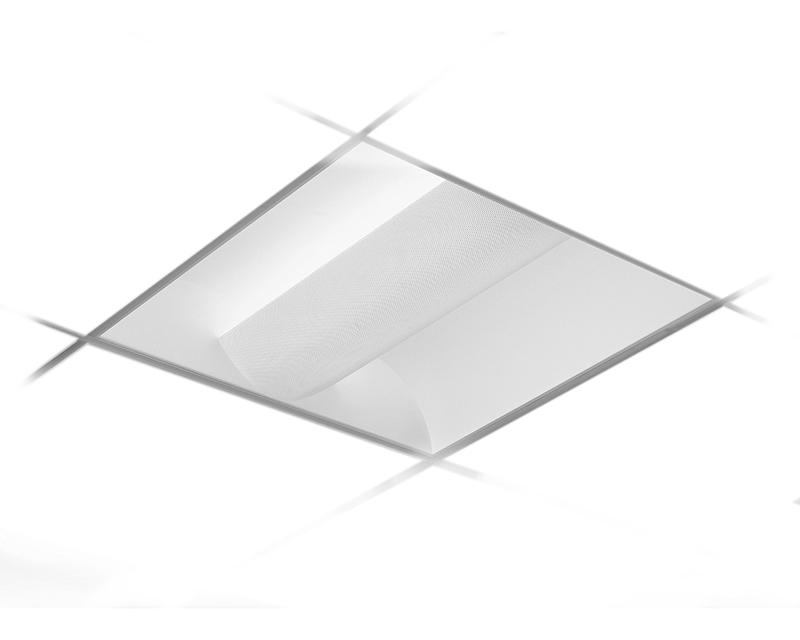 2x2, 2 Lamp CF40, 2-Piece Perforated Metal Shield & White Overlay