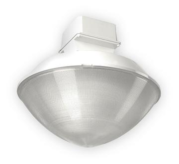 Performer Comfort Bay, 250W PSMH, Comfort Bay Reflector with Prismatic Acrylic Conical Lens