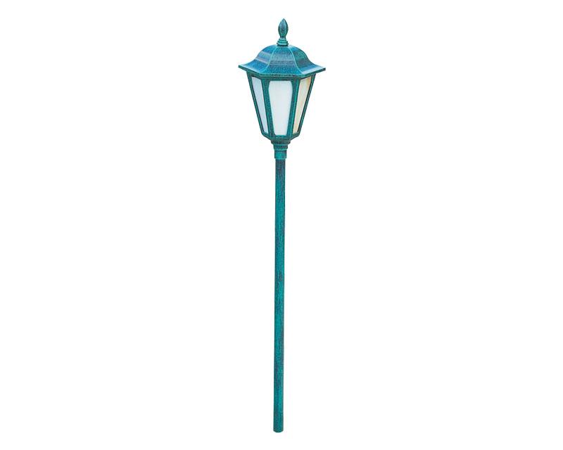 Path Light, Aluminum, Architectural Stem Mount, Verde, 20W T3, 12V
