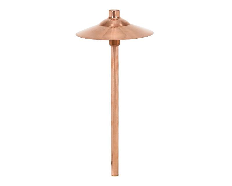 Path Light, Large w/ Stake, Copper, 20W T3, 12V