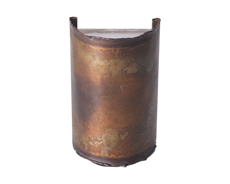 Deck Light, Copper, Cylinder Up and Down Light, 10W T3-¼, 12V