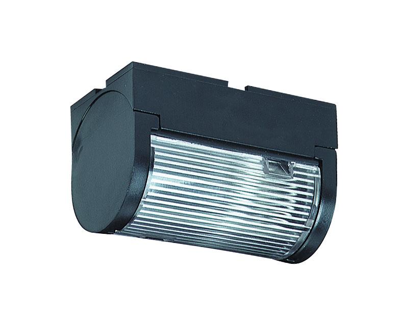 Deck Light, Composite, Black, 10W T3, 12V