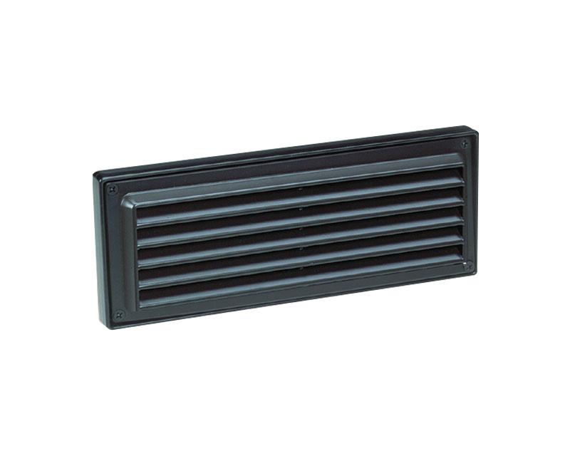 Step Light, Aluminum, 18W S-8 (1141) x2, 12V, Louvers