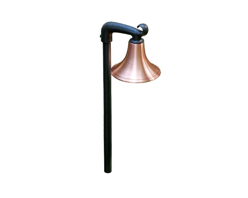 Path Light, Copper Shade, 18W T5, 12V