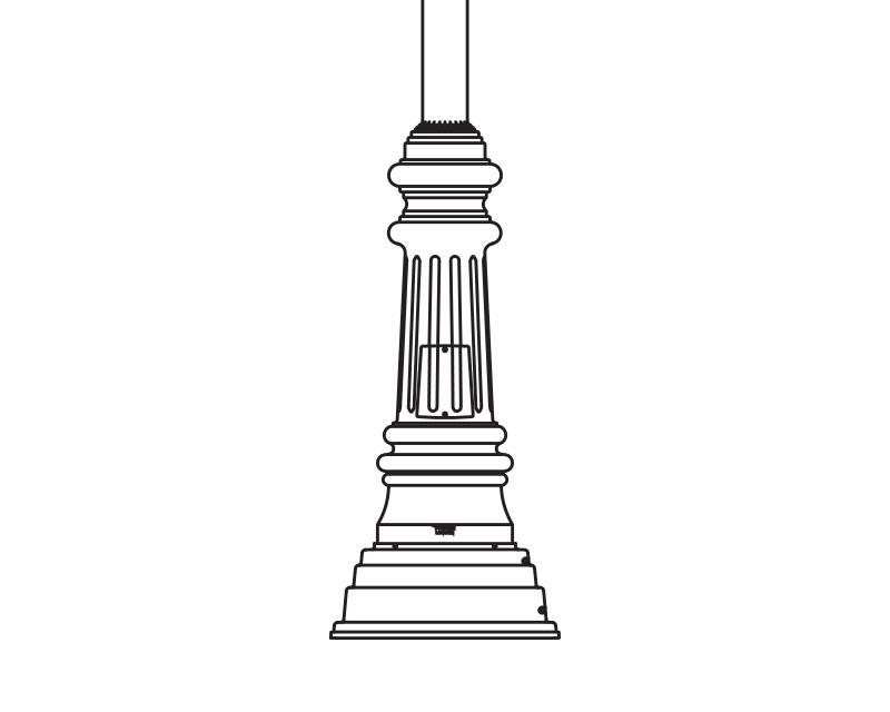 Anchor Base Post (295-)