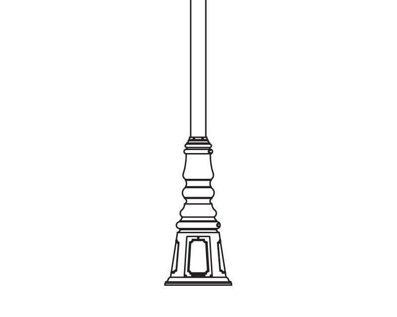 Anchor Base Post (388-)