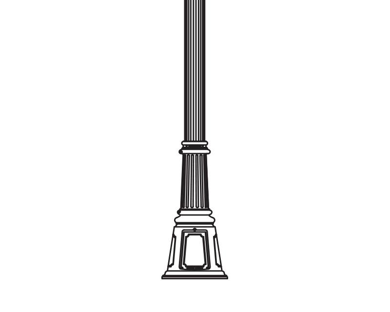 Anchor Base Post (730-)