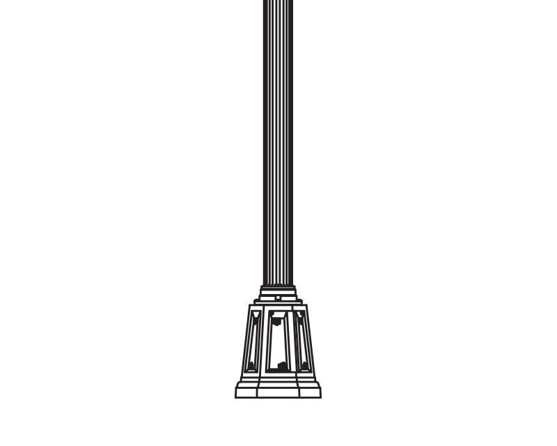 Anchor Base Post (764-)