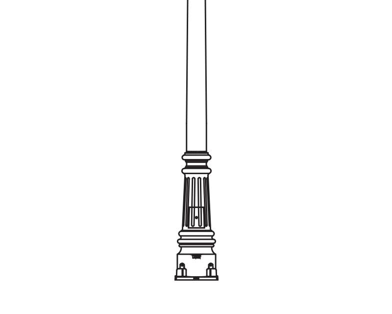 Anchor Base Post (774-)