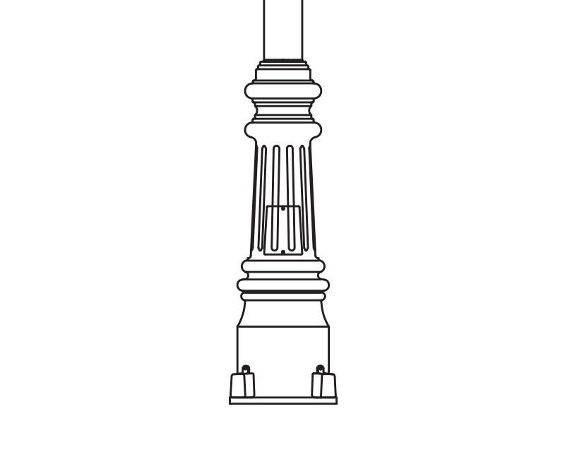 Anchor Base Post (776-)