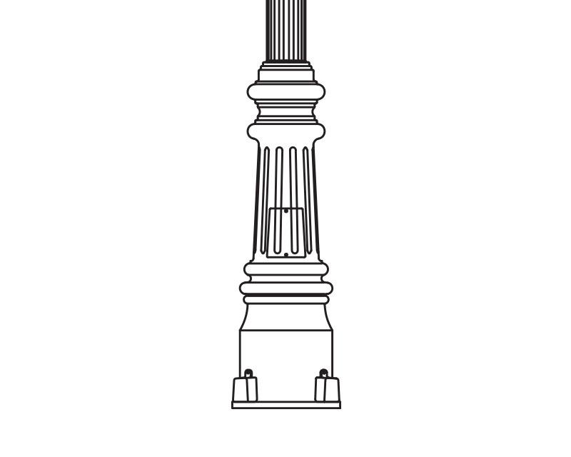 Anchor Base Post (777-)