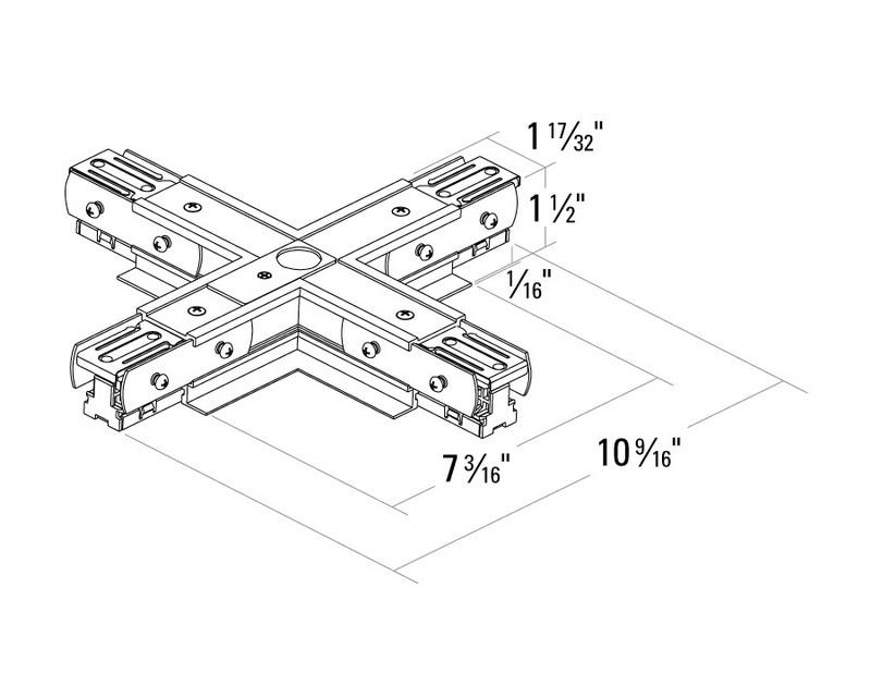 Prospec/Recessed X Housing, Matte White Finish