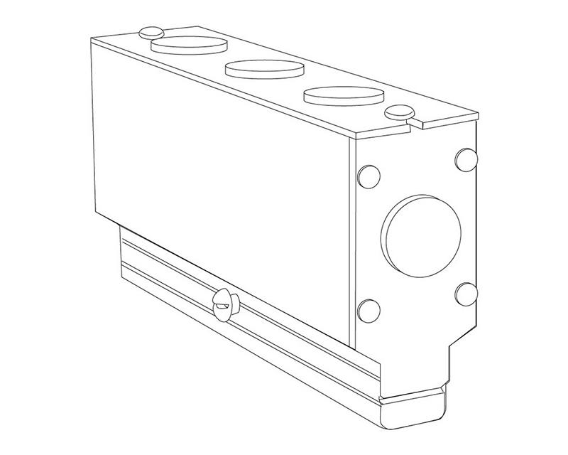 ProSpec Floating Splice Box (with Wire Cover)