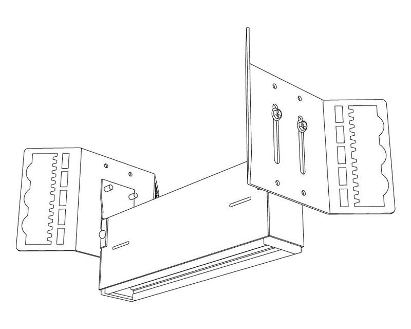 ProSpec/Recessed Flangeless Monopoint Black