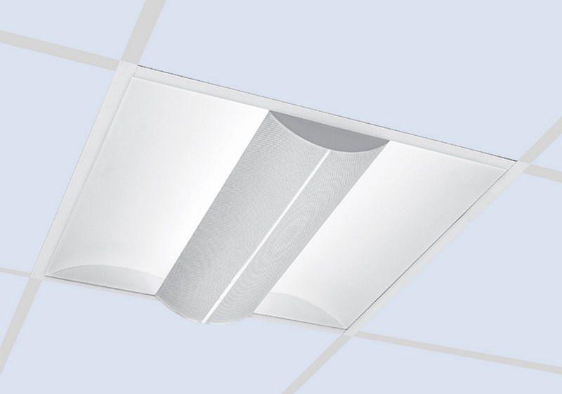 Alter Slim Semi-recessed: Direct/Indirect Fluorescent, 2-1/4