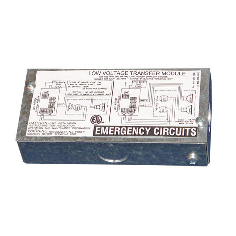 Low Voltage Transfer Circuit for Down-Lighting