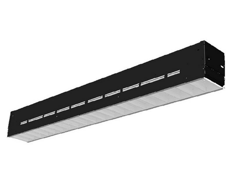 Recessed Fluorescent, Individual Mount, Static, 6