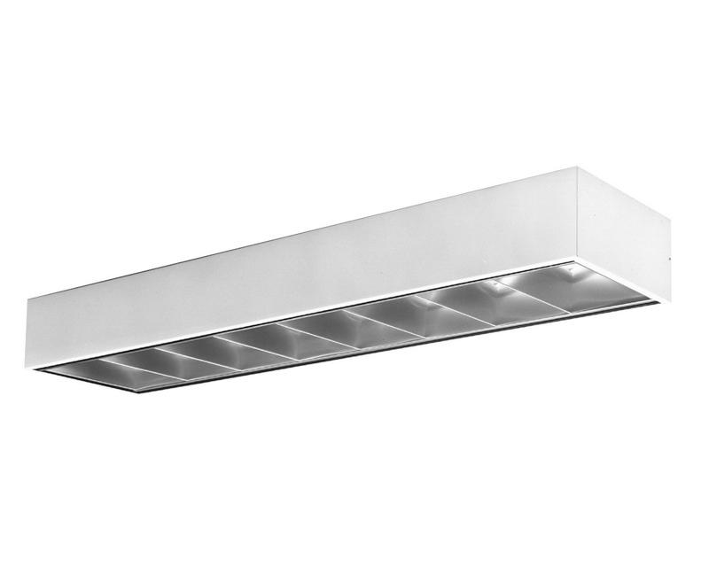 1'x4' Surface Box Fluorescent, 12 Cell, 3