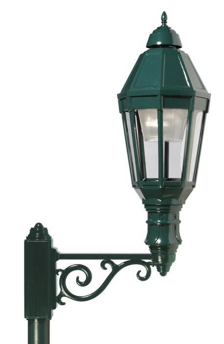 Octogonal Lantern, 100 HPS, SE3 optics, Asymmetrical