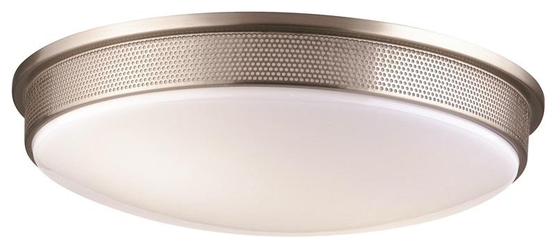 Philips Perf 2-light Ceiling in Satin Nickel Finish