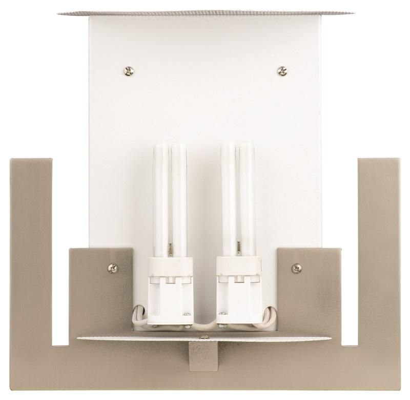 Philips Bow A La Carte 2-light Wall in Satin Nickel Finish