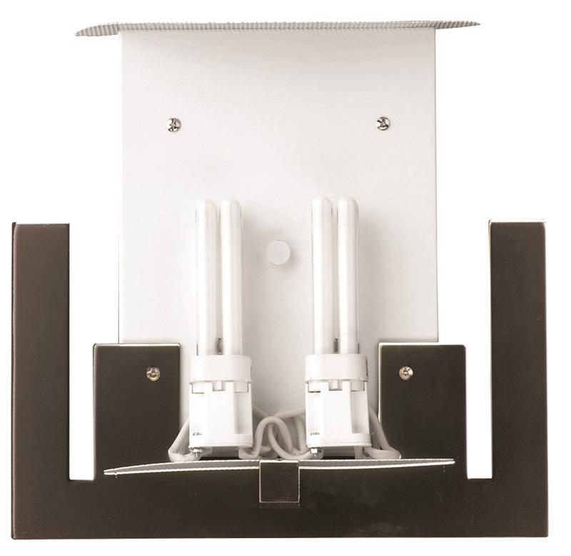 Philips Bow A La Carte 2-light Wall in Merlot Bronze Finish