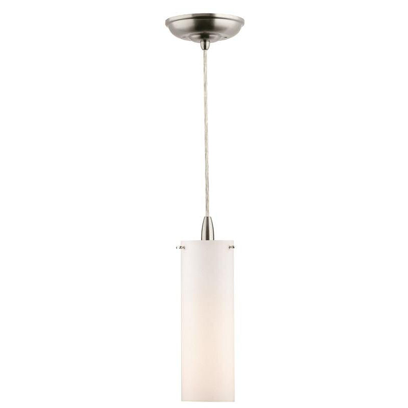 Philips Current 1-light Pendant in Satin Nickel Finish