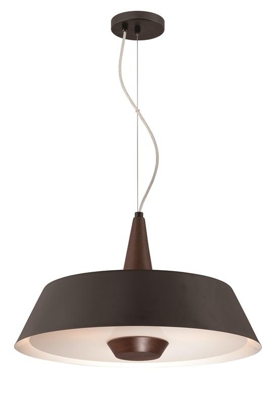 Philips Rustique 3-light Pendant in Black Finish