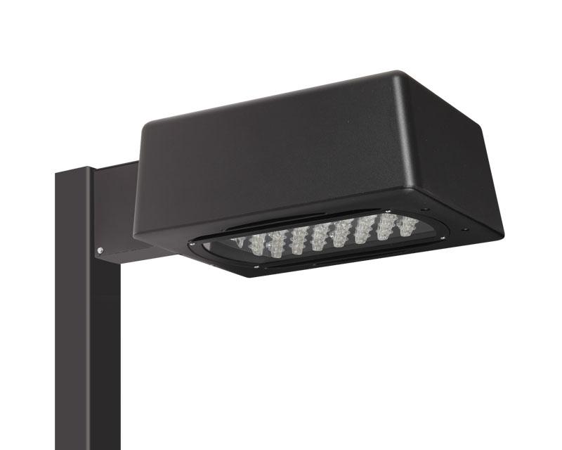 LED, 95W, 120-277V, Type II, 6000K, Black, Area